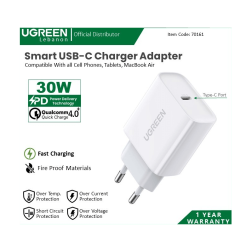 Ugreen Adapter Pd 30W Usb-C Phone & Macbook Charger