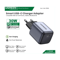 Ugreen Adapter Nexode 30W Usb-C Phone & Macbook Mini Charger