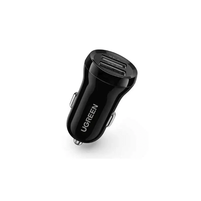 Ugreen Charger Car 24W Dual Usb Fast For Phone And Tablet 50875
