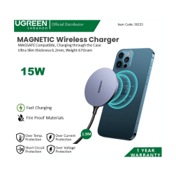 Ugreen Charger Wireless  15W Magnetic30233