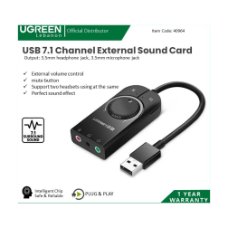 Ugreen Sound Card Usb 7.1 External 40964