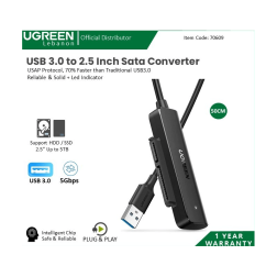 Ugreen Cable Usb 3.0 To Sata Hard Driver Converter 70609