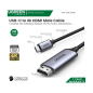 Ugreen Usb-C To 4k Hdmi Braided Cable 1.5m Black 50570