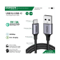 Ugreen Usb To Usb-C 5v/3a Fast Charge & Data Cable - Nylon Braided & Aluminum Body 60126
