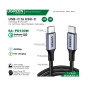 Ugreen Cable Usb-C To Usb-C Pd100W Fast Charge & Data - Nylon Braided & Aluminum Body 70429 Ugreen Cable Usb-C To Usb-C Pd100W Fast Charge & Data - Nylon Braided & Aluminum Body 70429