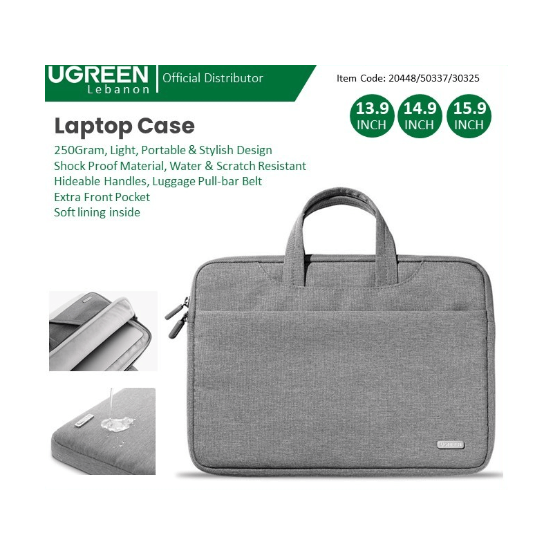 Ugreen Light & Portable Laptop Carrying Case Ugreen Light & Portable Laptop Carrying Case