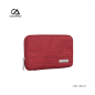 Canvasartisan Electronic Organizer L28-S21 Red Pouch Bag, Water-Resistant Canvasartisan Electronic Organizer L28-S21 Red Pouch Bag, Water-Resistant