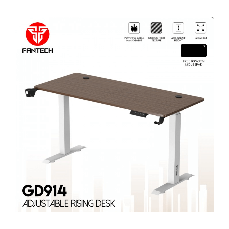 Fantech Adjustable Rising Desk Gd914 Fantech Adjustable Rising Desk Gd914