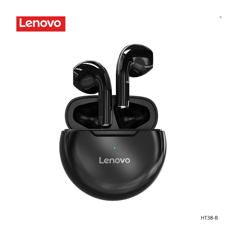 Lenovo Earphone Tws Wireless Bluetooth Ht38 (Black)