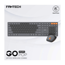 FANTECH WK895 GO POP WIRELESS COMBO (GRAY)