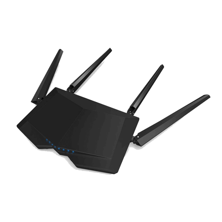 Tenda Router Ac6 Ac1200 2.4 & 5Ghz 4 Antennas