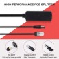Board-x Power Over Ethernet Splitter Adapter 48V to 12v