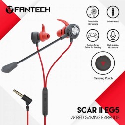 FANTECH SCAR II EG5 WIRED GAMING EARBUDS