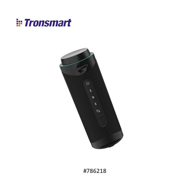 TRONSMART T7 30W WATERPROOF BLUETOOTH PORTABLE OUTDOOR SPEAKER WITH BUILT IN BATTERY AND VIBRANT LED MODES 786218 (BLACK) TRONSMART T7 30W WATERPROOF BLUETOOTH PORTABLE OUTDOOR SPEAKER WITH BUILT IN BATTERY AND VIBRANT LED MODES 786218 (BLACK)