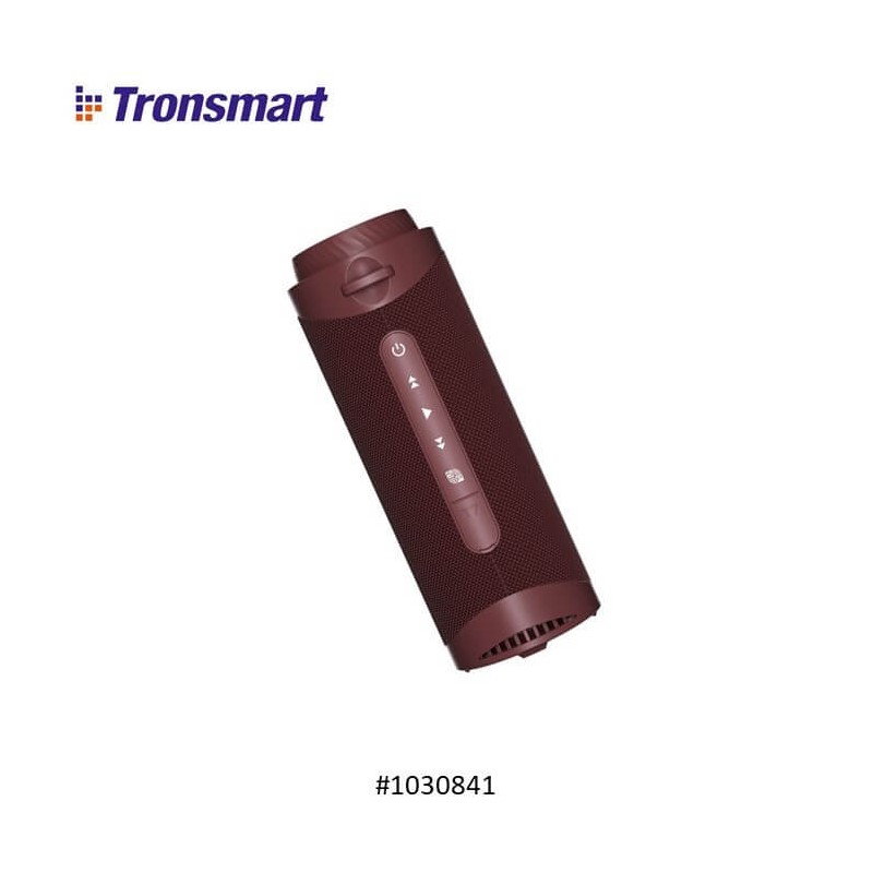 TRONSMART T7 30W WATERPROOF BLUETOOTH PORTABLE OUTDOOR SPEAKER WITH BUILT IN BATTERY AND VIBRANT LED MODES 1030841 (DARK RED) TRONSMART T7 30W WATERPROOF BLUETOOTH PORTABLE OUTDOOR SPEAKER WITH BUILT IN BATTERY AND VIBRANT LED MODES 1030841 (DARK RED)