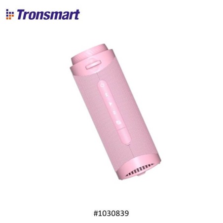 TRONSMART T7 30W WATERPROOF BLUETOOTH PORTABLE OUTDOOR SPEAKER WITH BUILT IN BATTERY AND VIBRANT LED MODES 1030839 (PINK)