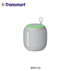 TRONSMART T7 MINI 15W WATERPROOF BLUETOOTH PORTABLE OUTDOOR SPEAKER WITH BUILT IN BATTERY, UP TO 18 HOURS PLAYTIME 993710 (GRAY)