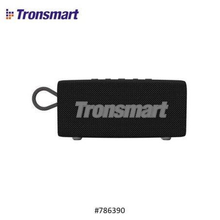TRONSMART TRIP 10W WATERPROOF BLUETOOTH PORTABLE OUTDOOR SPEAKER WITH BUILT IN BATTERY, UP TO 20 HOURS PLAYTIME 786390 (BLACK)