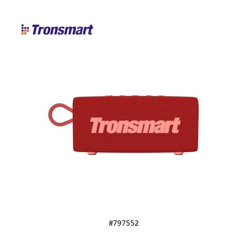 TRONSMART TRIP 10W WATERPROOF BLUETOOTH PORTABLE OUTDOOR SPEAKER WITH BUILT IN BATTERY, UP TO 20 HOURS PLAYTIME 797552 (RED) TRONSMART TRIP 10W WATERPROOF BLUETOOTH PORTABLE OUTDOOR SPEAKER WITH BUILT IN BATTERY, UP TO 20 HOURS PLAYTIME 797552 (RED)