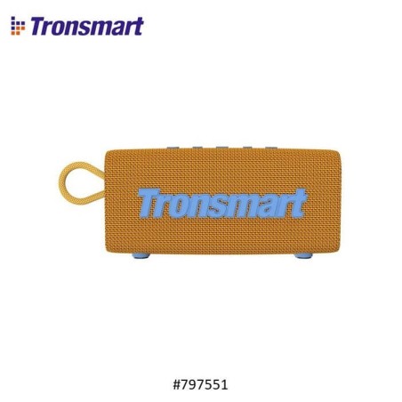 TRONSMART TRIP 10W WATERPROOF BLUETOOTH PORTABLE OUTDOOR SPEAKER WITH BUILT IN BATTERY, UP TO 20 HOURS PLAYTIME 797551 (ORANGE)