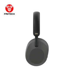 FANTECH WH06 GO TUNE WIRELESS HEADPHONES, DUAL MODE CONNECTION BT5.3 & 3.5MM JACK GAMING HEADSET GRAY