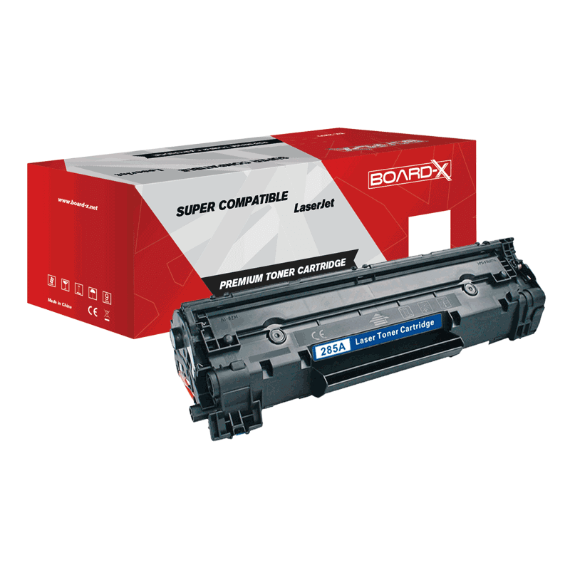 Board-x Toner Hp Compatible CE285a 85a Black