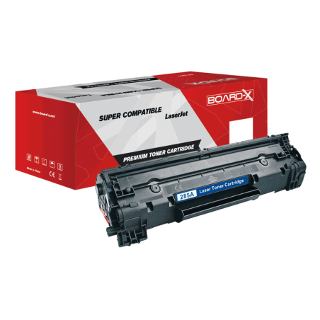 Board-x Toner Hp Compatible CE285a 85a Black